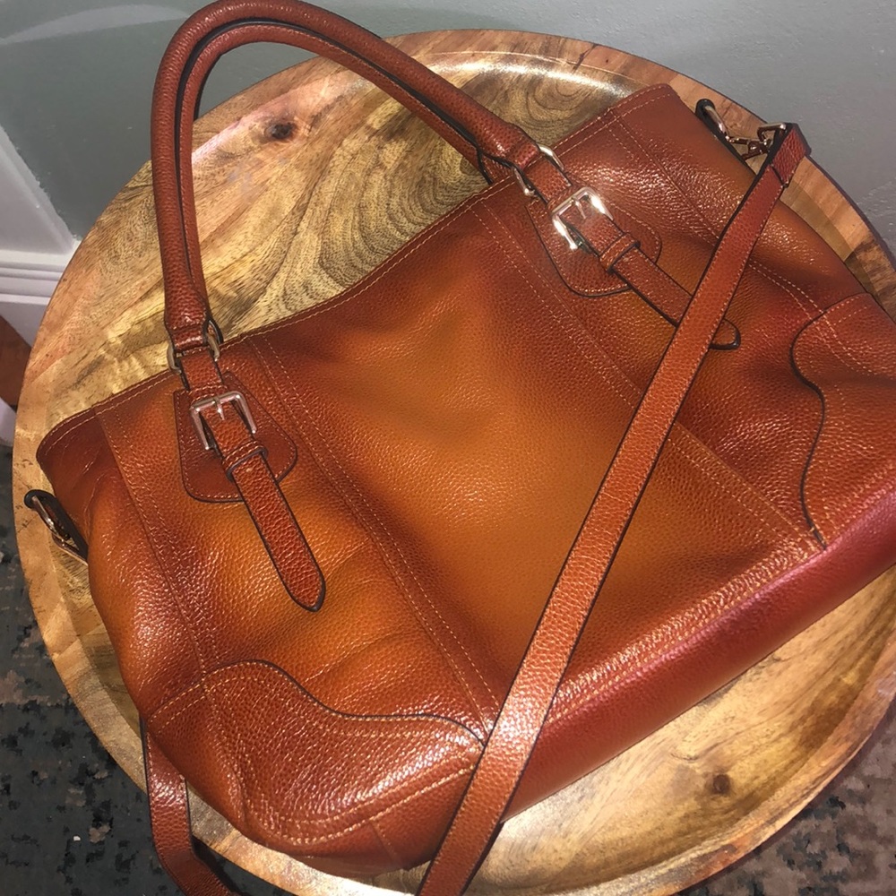 Kattee Soft Leather Shoulder Bag